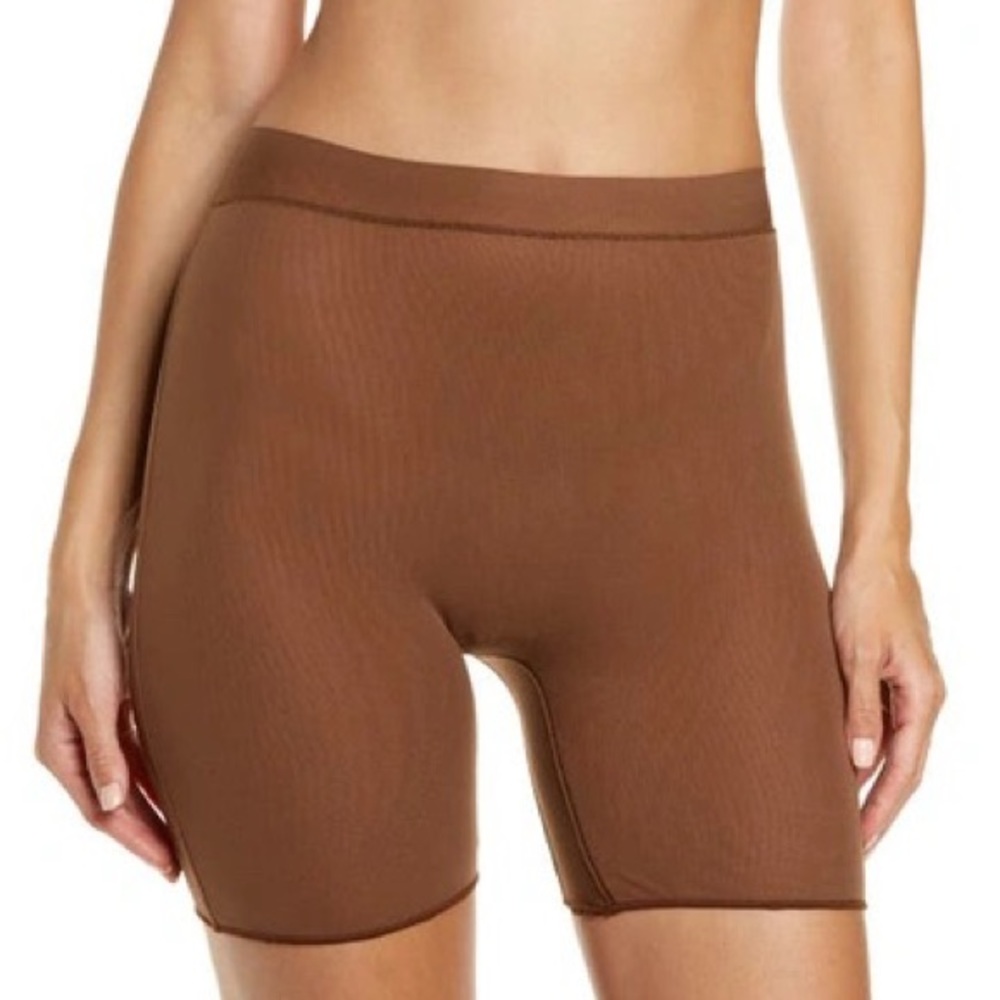 Skims Summer Mesh Short In Jasper XL NWT Women's